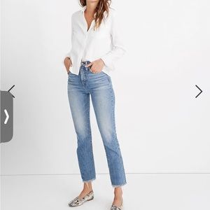 madewell petite perfect vintage jean -27P